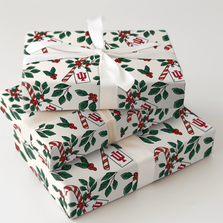 Peppermint Indiana - Wrapping Paper - Aspen & Arlo