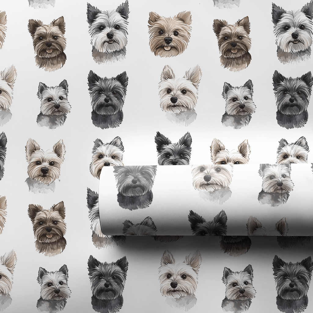 Cairn Terriers - Wrapping Paper - Aspen & Arlo