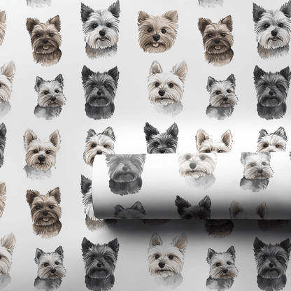 Cairn Terriers - Wrapping Paper - Aspen & Arlo