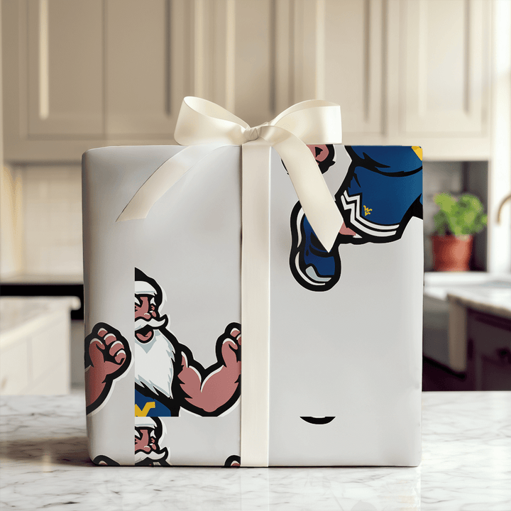 Mountaineer Mistletoe Madness - Wrapping Paper - Aspen & Arlo