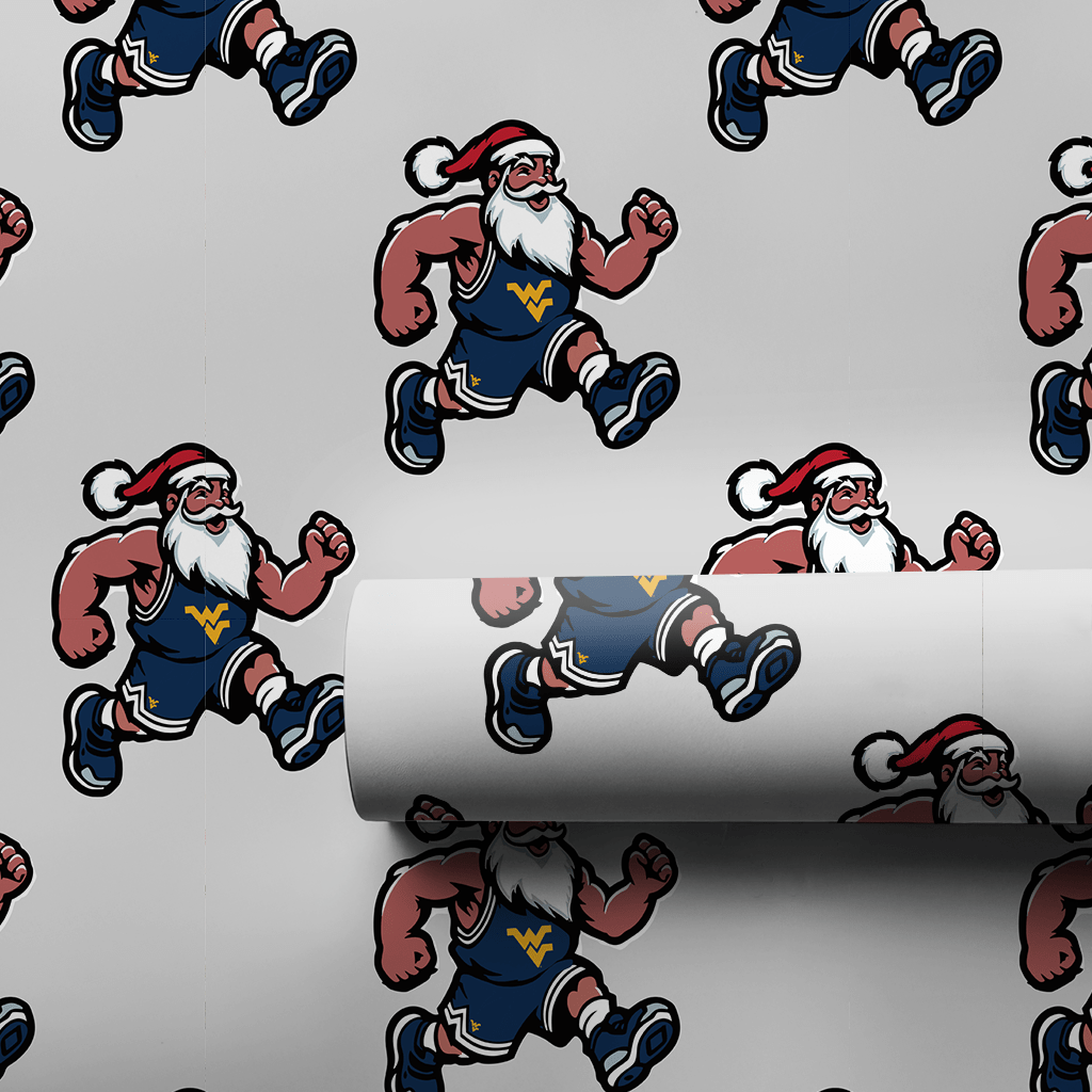 Mountaineer Mistletoe Madness - Wrapping Paper - Aspen & Arlo