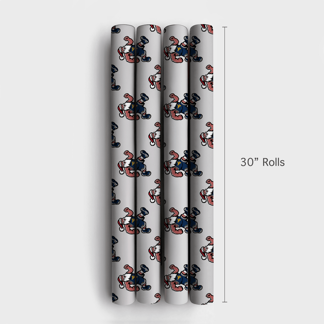 Mountaineer Mistletoe Madness - Wrapping Paper - Aspen & Arlo