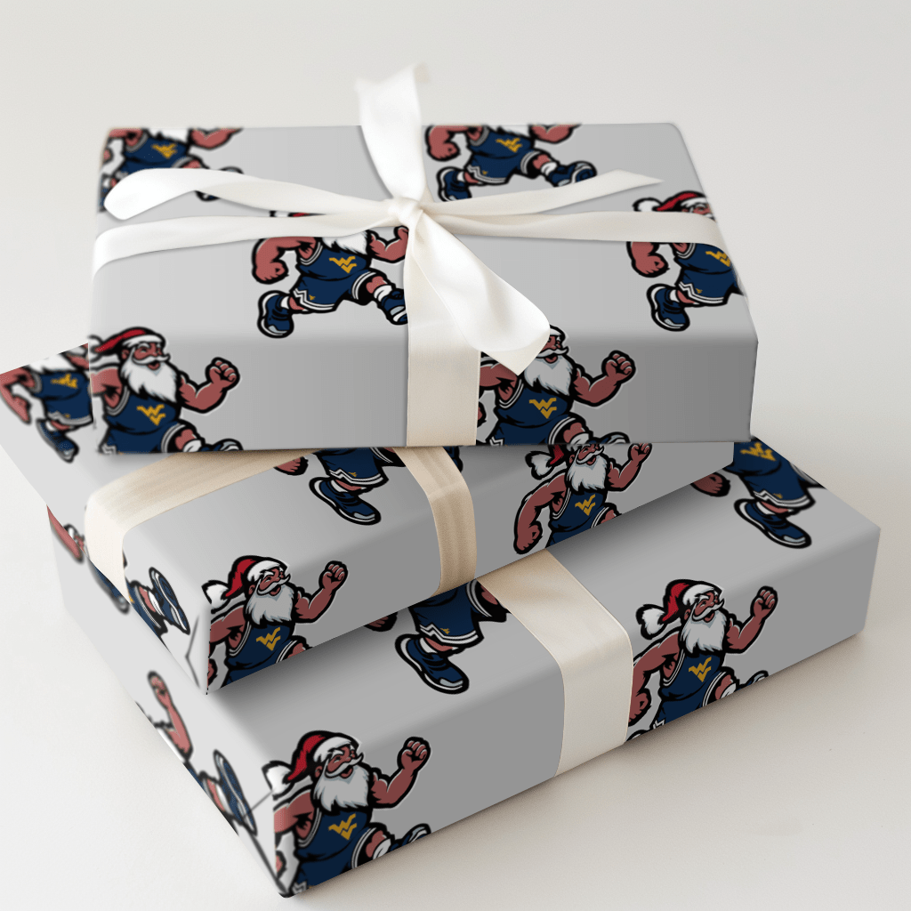 Mountaineer Mistletoe Madness - Wrapping Paper - Aspen & Arlo
