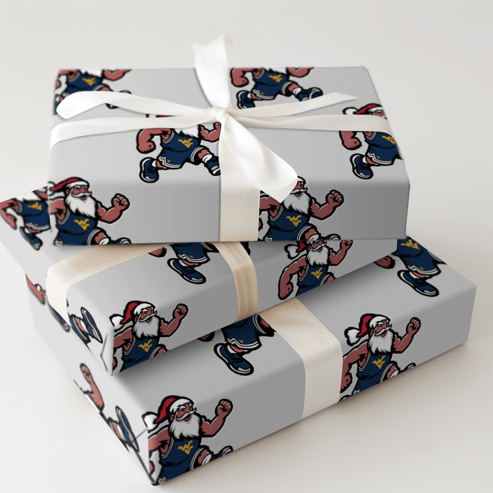 Mountaineer Mistletoe Madness - Wrapping Paper - Aspen & Arlo