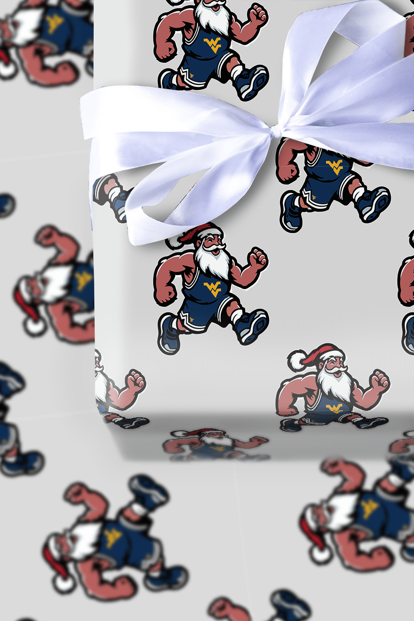 Mountaineer Mistletoe Madness - Wrapping Paper - Aspen & Arlo