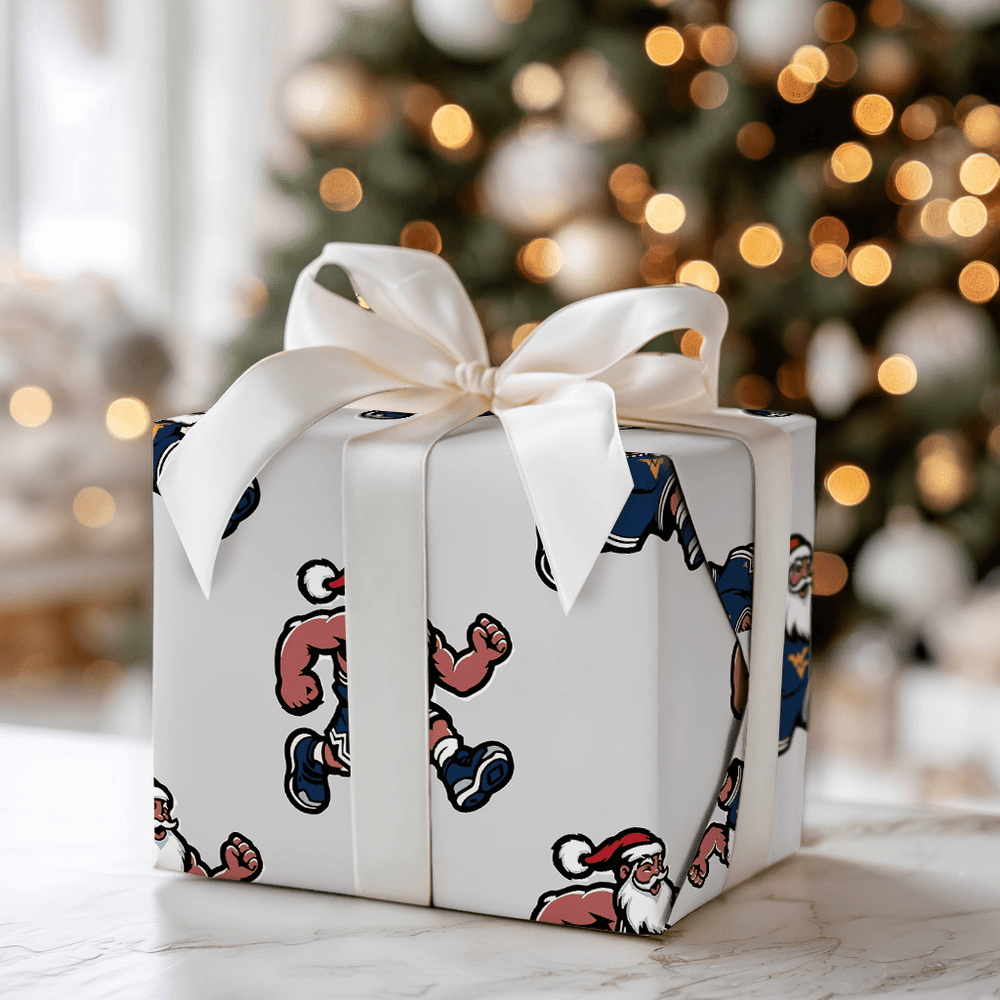 Mountaineer Mistletoe Madness - Wrapping Paper - Aspen & Arlo