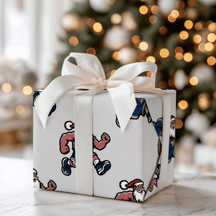 Mountaineer Mistletoe Madness - Wrapping Paper - Aspen & Arlo