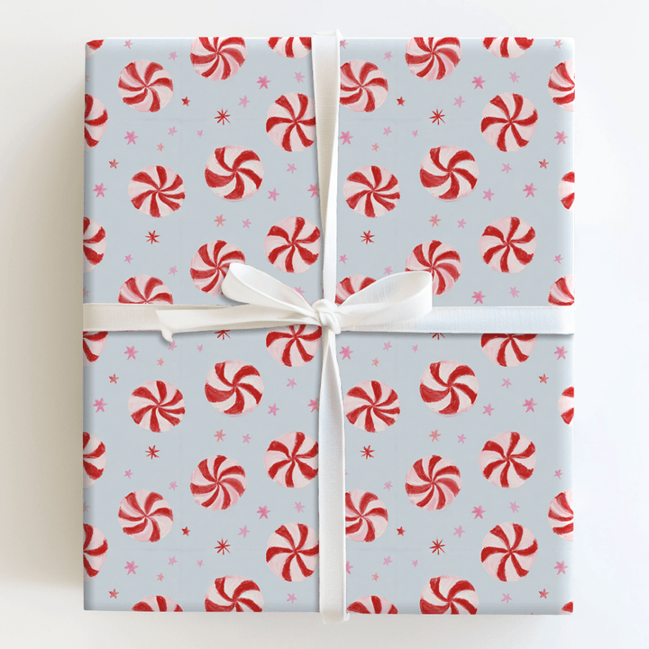 Mint Skies - Wrapping Paper - Aspen & Arlo