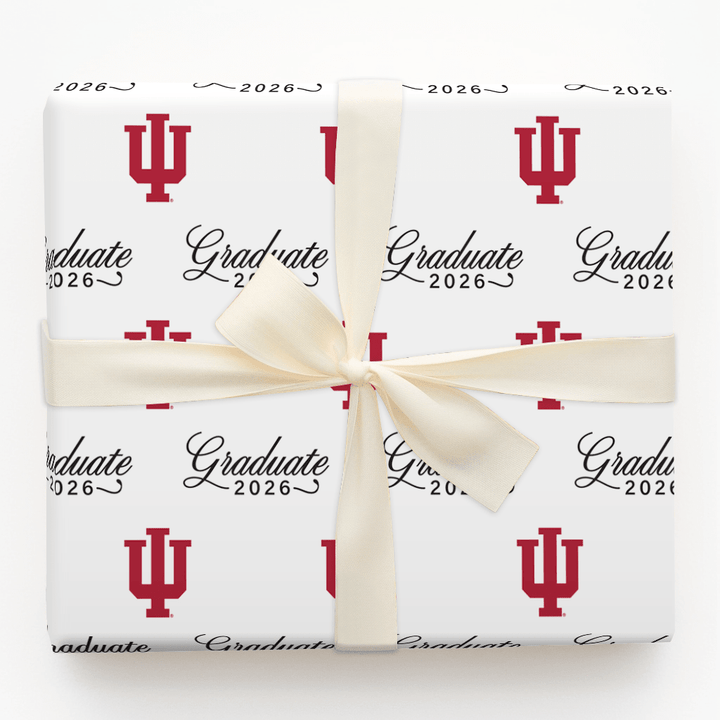 Indiana Graduate 2026 - Wrapping Paper - Aspen & Arlo