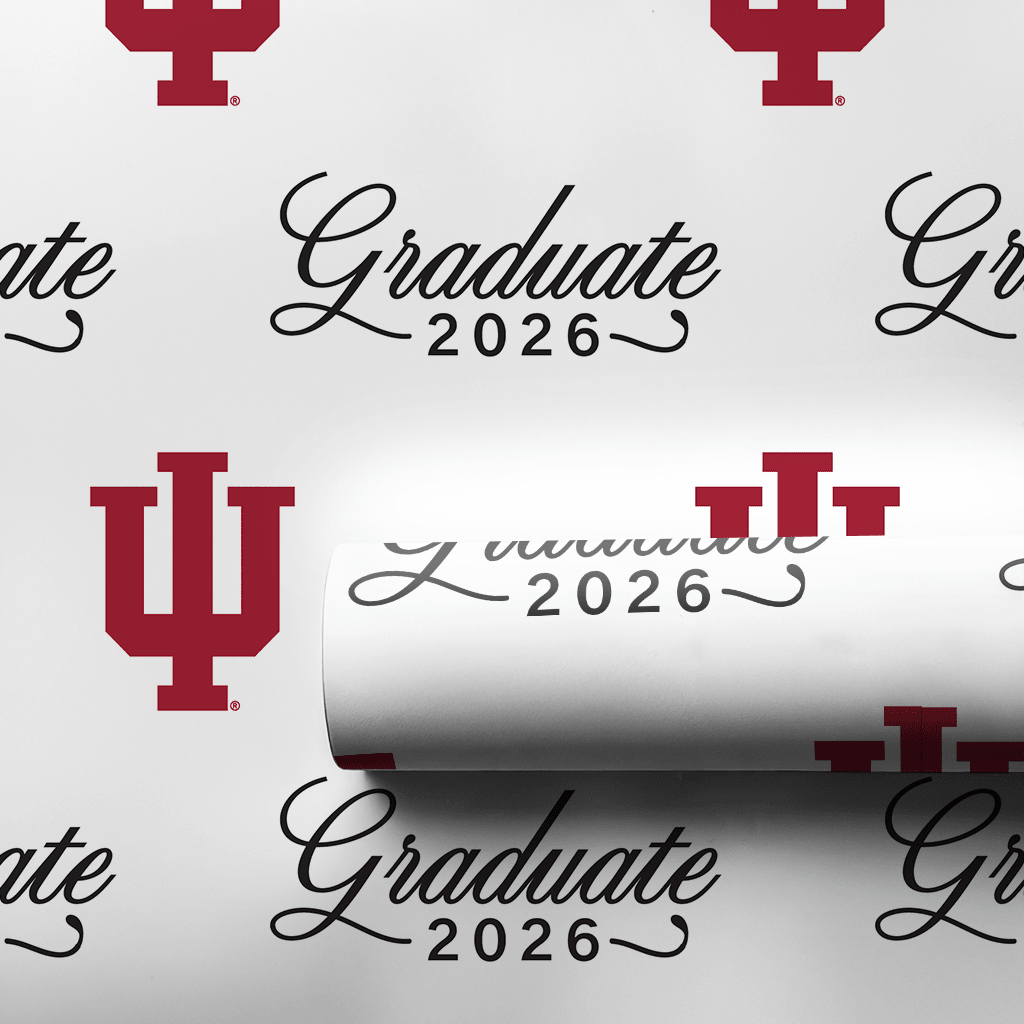 Indiana Graduate 2026 - Wrapping Paper - Aspen & Arlo