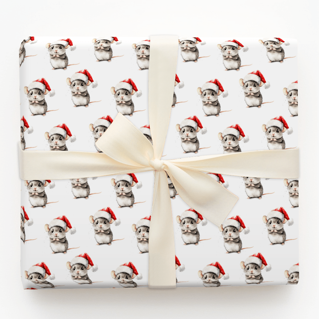 Checking It Mice - Wrapping Paper - Aspen & Arlo