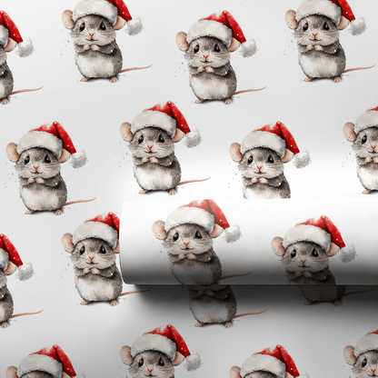 Checking It Mice - Wrapping Paper - Aspen & Arlo