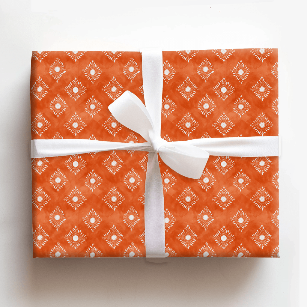 Umber Bobbin - Wrapping Paper - Aspen & Arlo