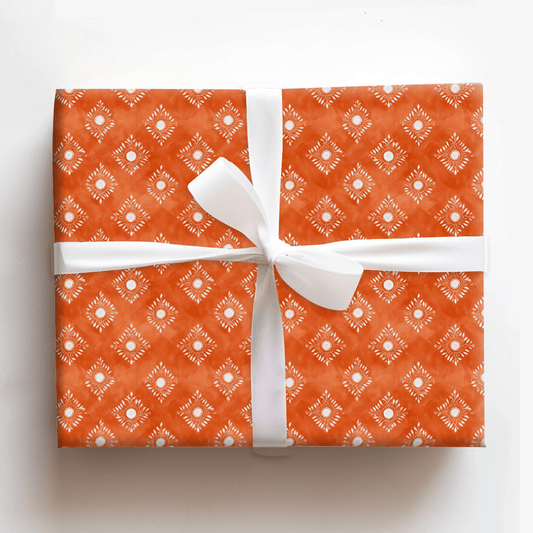 Umber Bobbin - Wrapping Paper - Aspen & Arlo