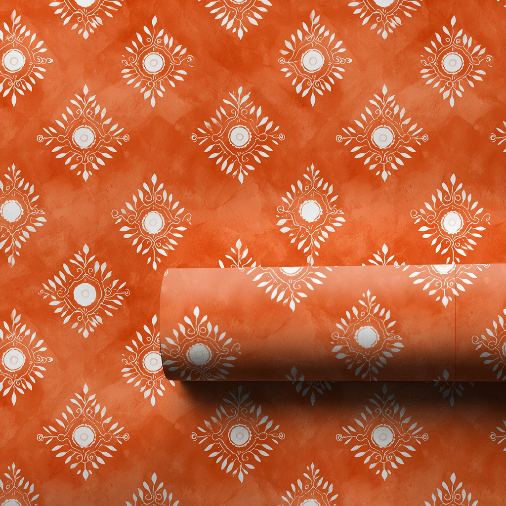 Umber Bobbin - Wrapping Paper - Aspen & Arlo