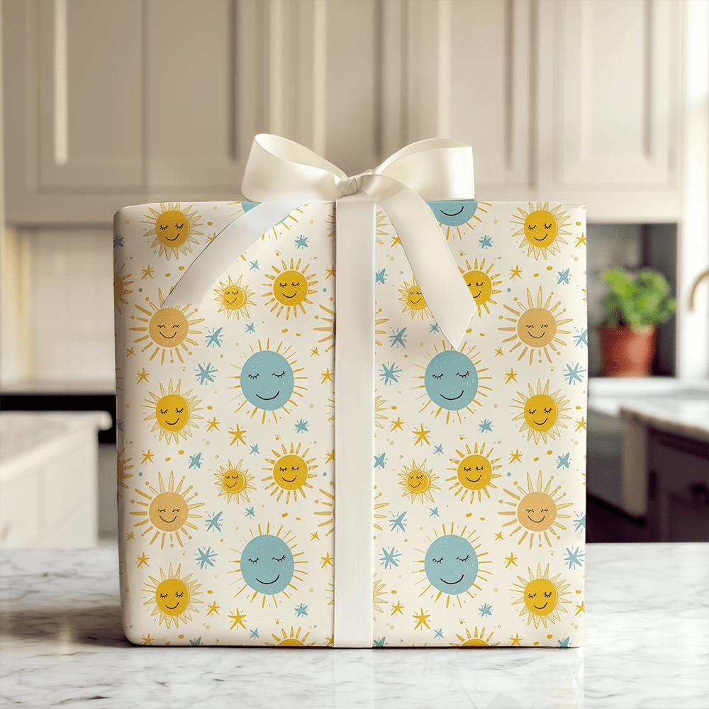 Sunshine Smile - Wrapping Paper - Aspen & Arlo