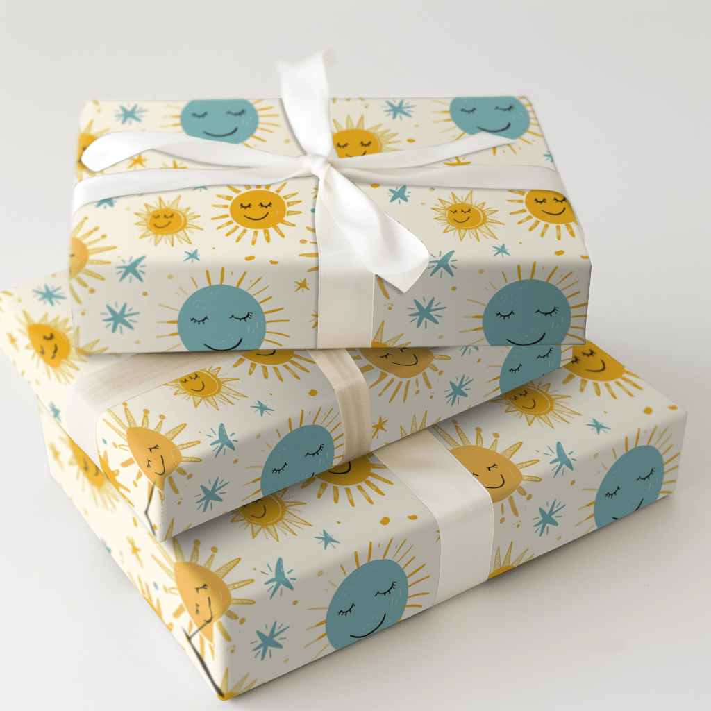Sunshine Smile - Wrapping Paper - Aspen & Arlo