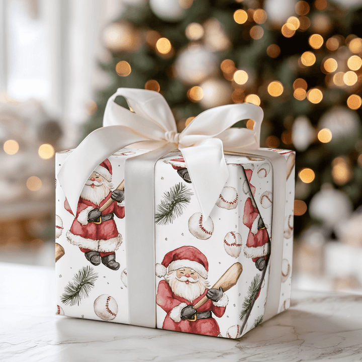 Nick at Bat - Wrapping Paper - Aspen & Arlo
