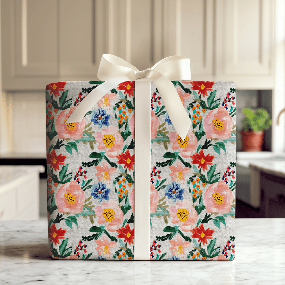 Pointed Bloom - Wrapping Paper - Aspen & Arlo