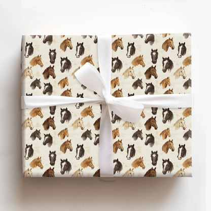 Western Trot - Wrapping Paper - Aspen & Arlo
