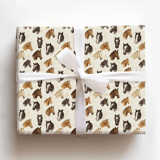 Western Trot - Wrapping Paper - Aspen & Arlo