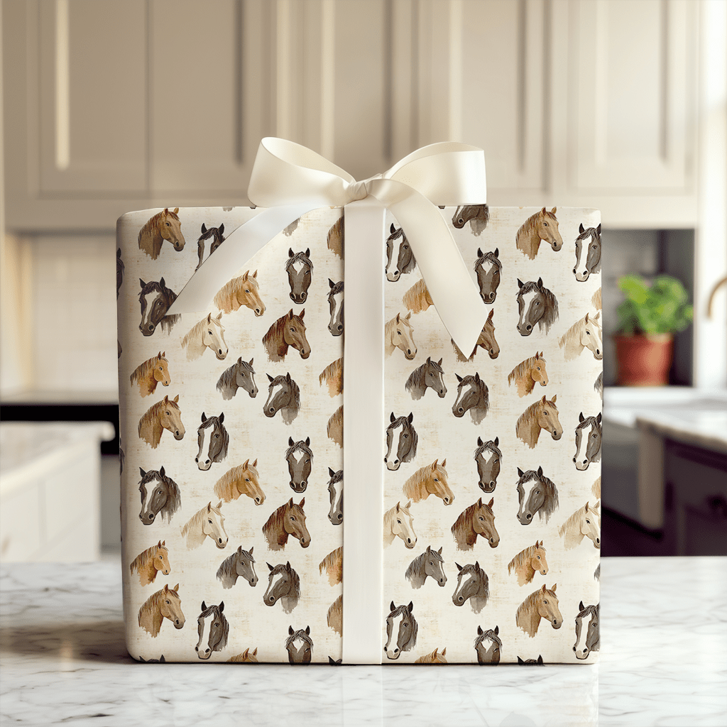 Western Trot - Wrapping Paper - Aspen & Arlo