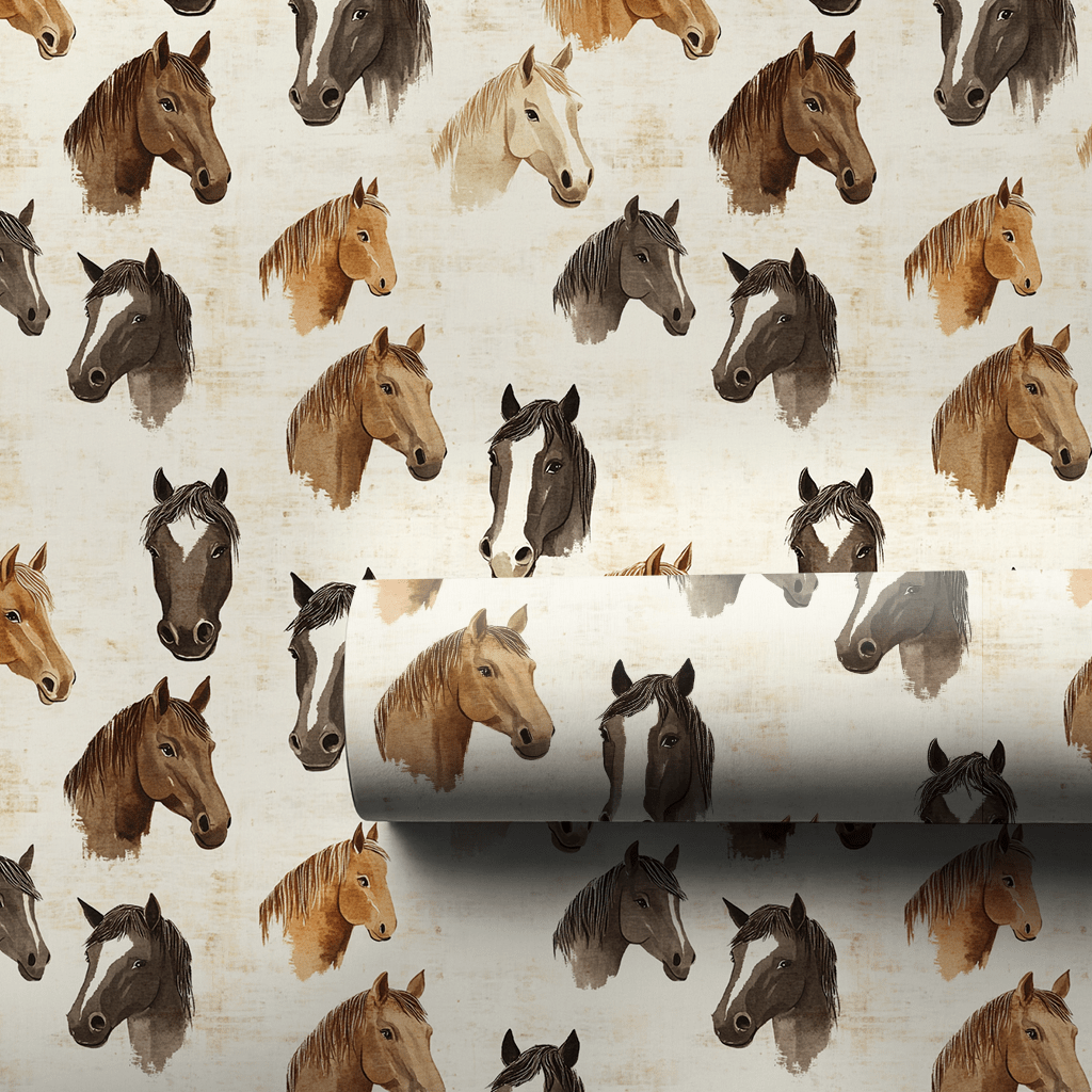 Western Trot - Wrapping Paper - Aspen & Arlo