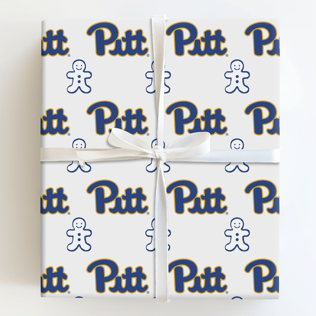 Pitt Gingerbread - Wrapping Paper - Aspen & Arlo