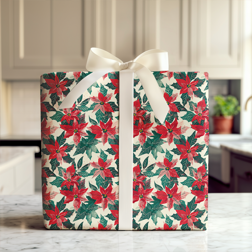 Set of Poinsettia - Counter