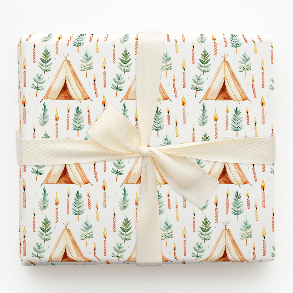 Campfire and Cake - Wrapping Paper - Aspen & Arlo