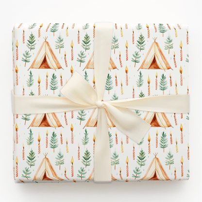Campfire and Cake - Wrapping Paper - Aspen & Arlo