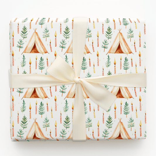 Campfire and Cake - Wrapping Paper - Aspen & Arlo