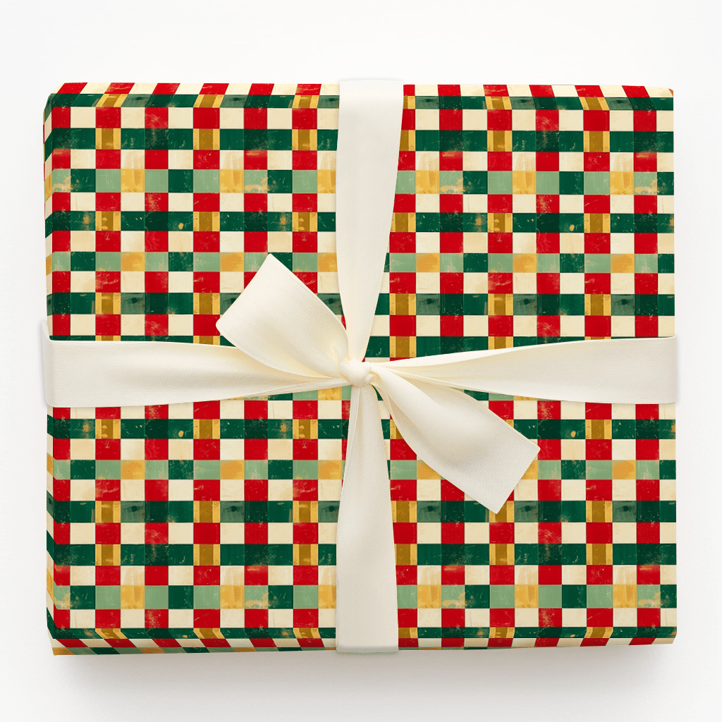 Plaid Parade - Wrapping Paper - Aspen & Arlo
