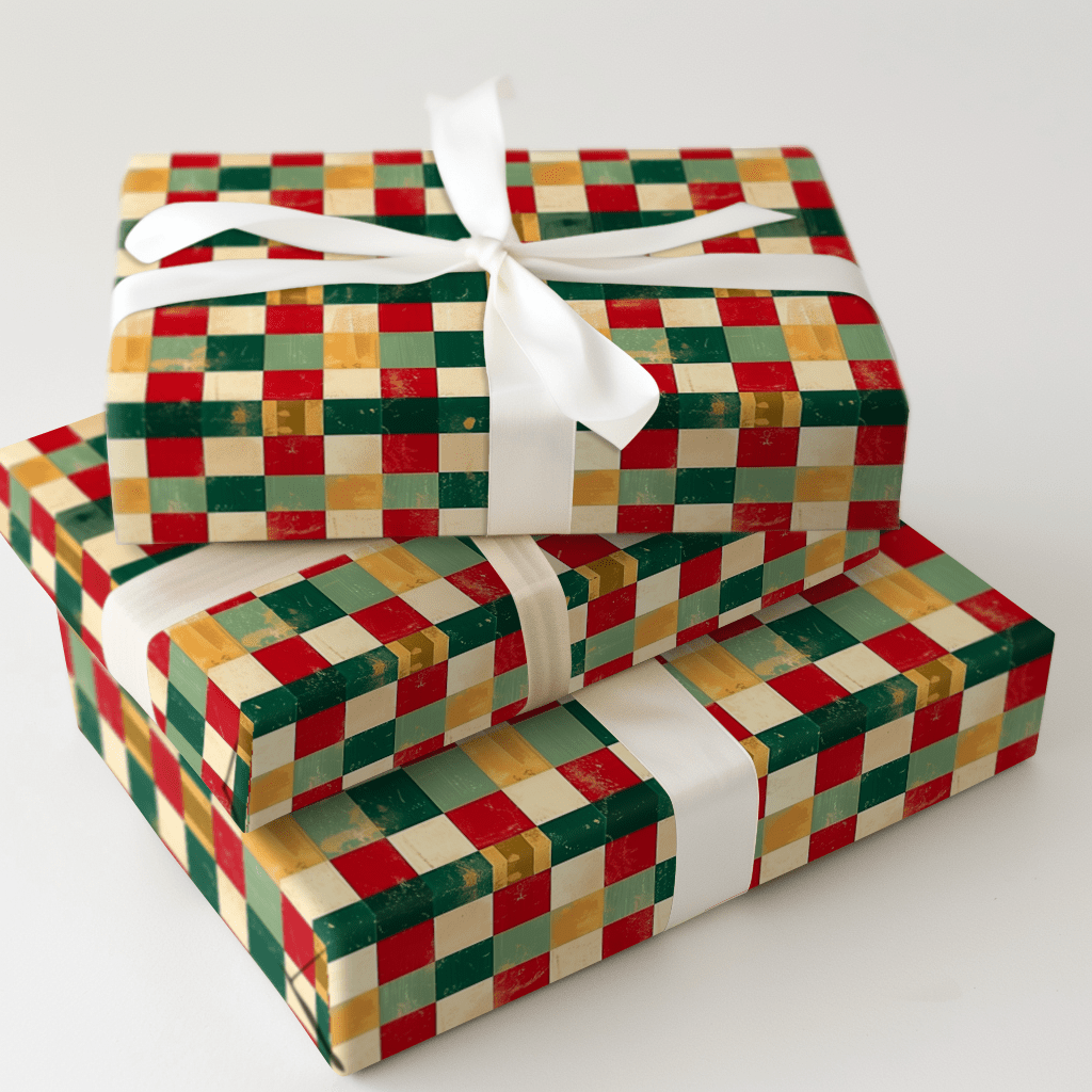 Plaid Parade - Wrapping Paper - Aspen & Arlo