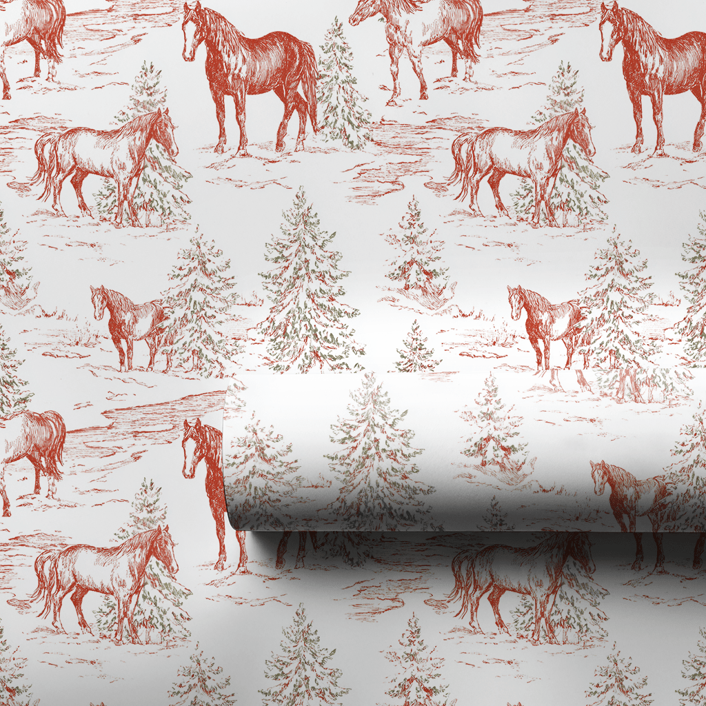Winter Pastures - Wrapping Paper - Aspen & Arlo