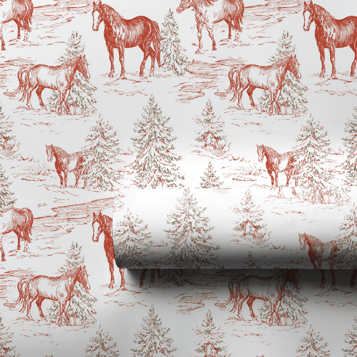 Winter Pastures - Wrapping Paper - Aspen & Arlo