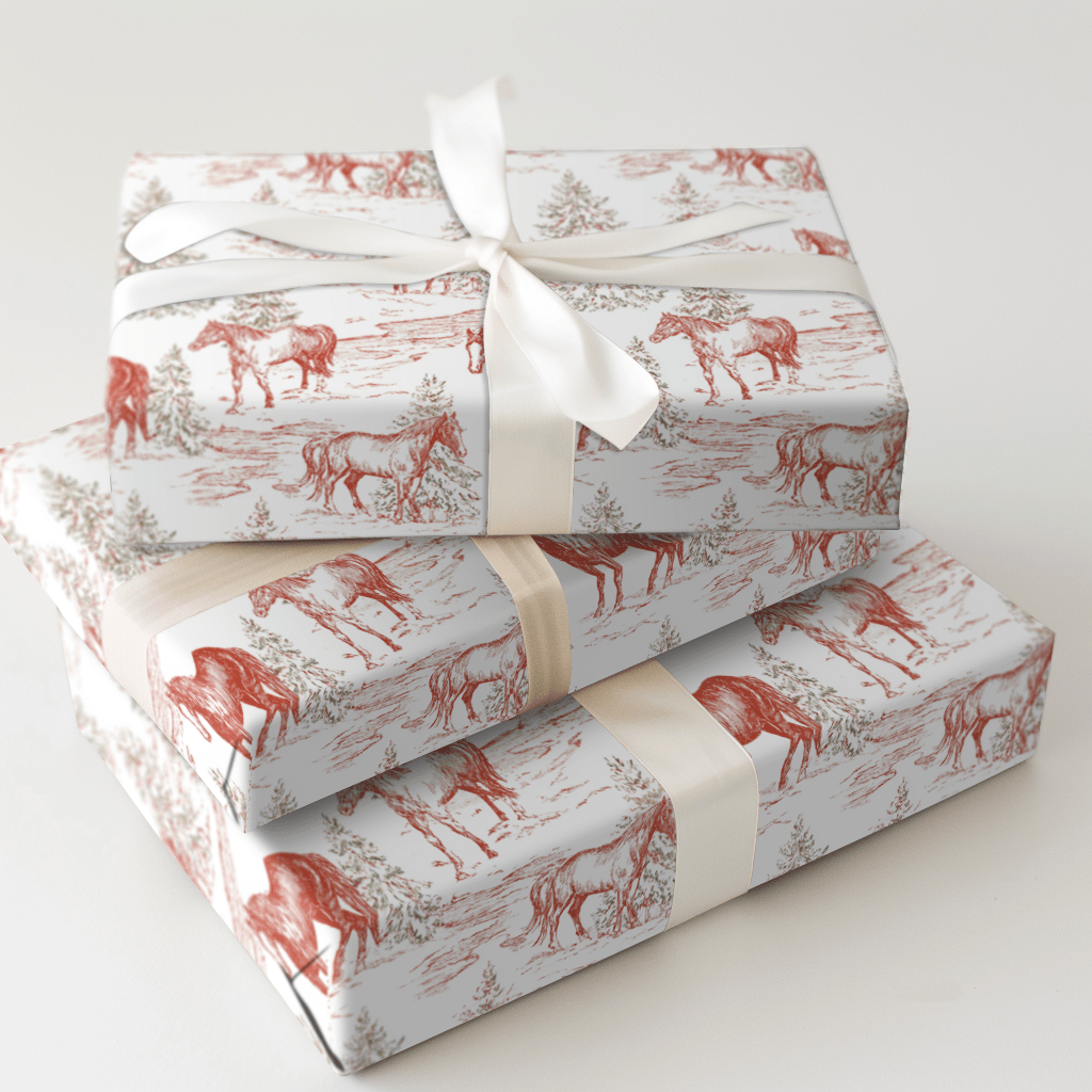 Winter Pastures - Wrapping Paper - Aspen & Arlo