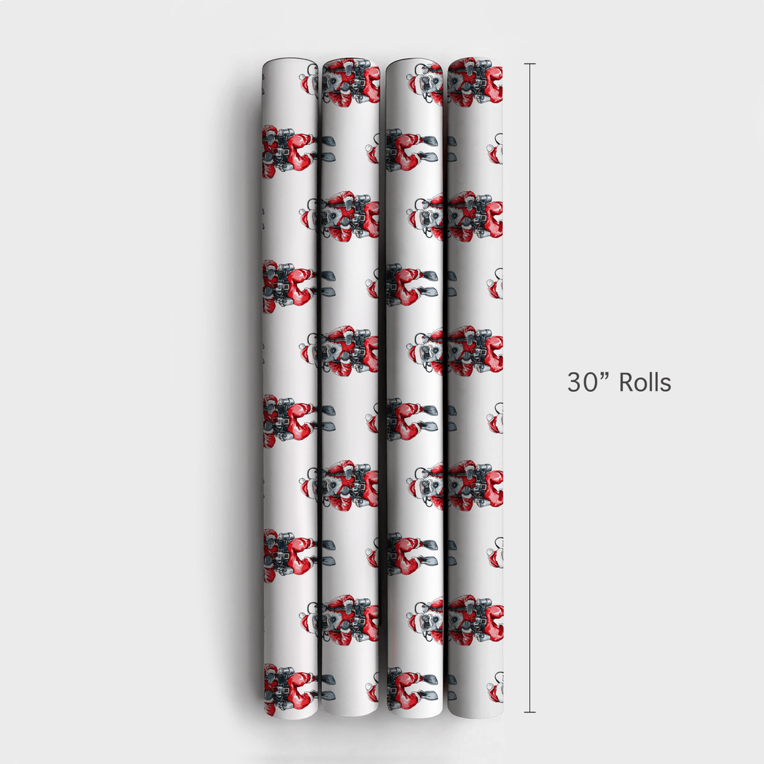 Undersea Claus - Wrapping Paper - Aspen & Arlo