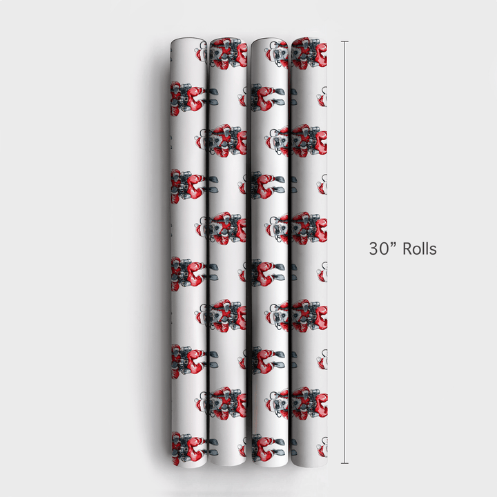 Undersea Claus - Wrapping Paper - Aspen & Arlo