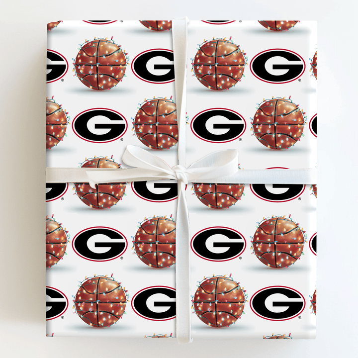 Glowing Georgia Hoops - Wrapping Paper - Aspen & Arlo