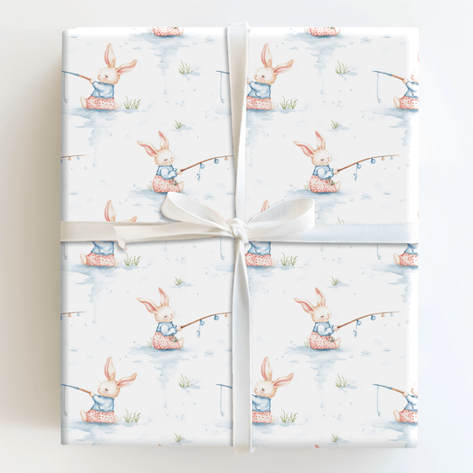 Hoppy Hooked - Wrapping Paper - Aspen & Arlo