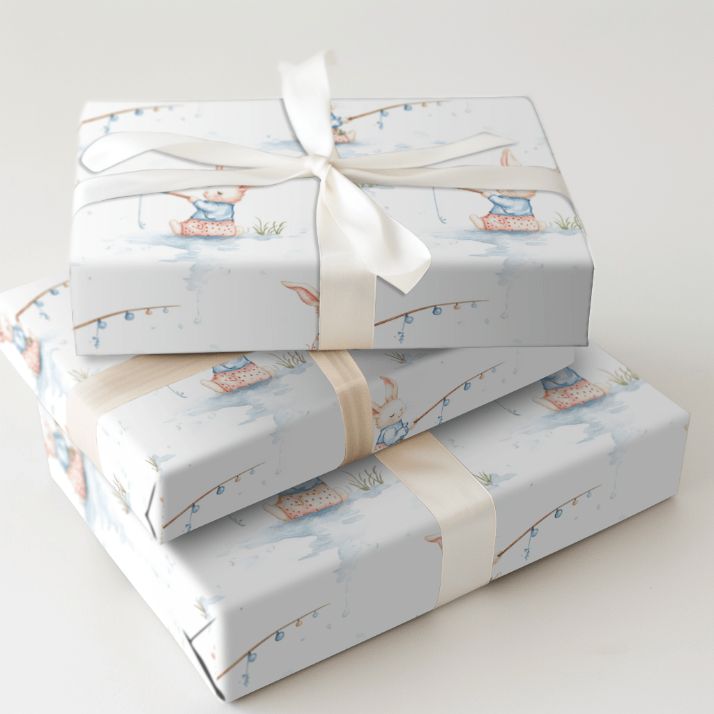 Hoppy Hooked - Wrapping Paper - Aspen & Arlo