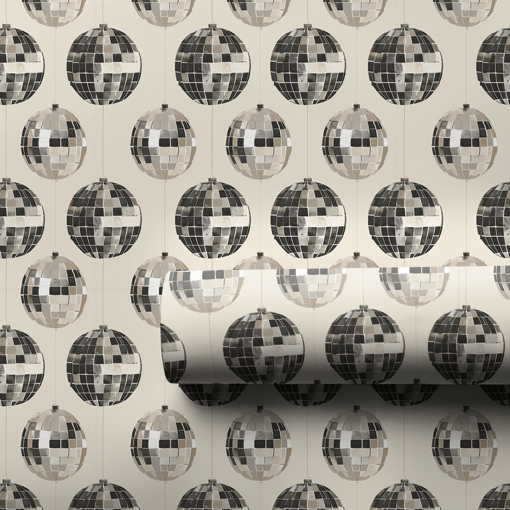 Disco Ball Delight - Wrapping Paper - Aspen & Arlo