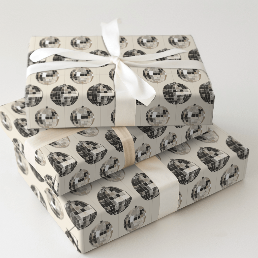 Disco Ball Delight - Wrapping Paper - Aspen & Arlo