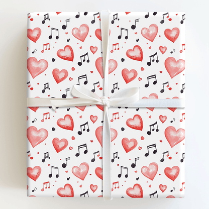 Music to My Heart - Wrapping Paper - Aspen & Arlo