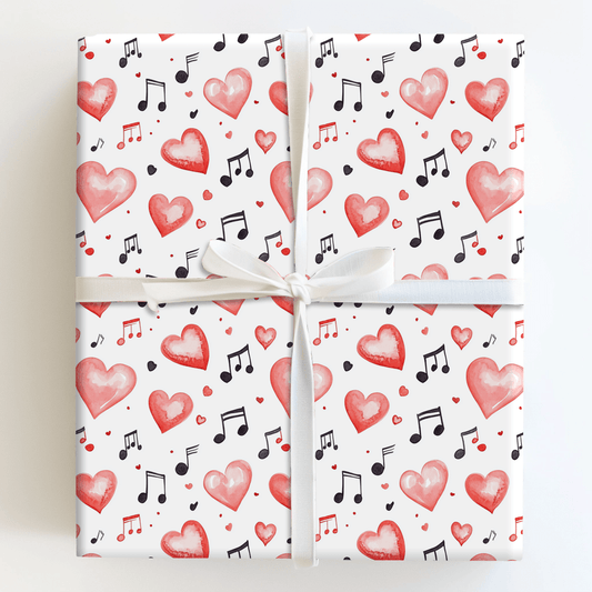 Music to My Heart - Wrapping Paper - Aspen & Arlo