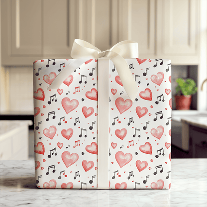 Music to My Heart - Wrapping Paper - Aspen & Arlo