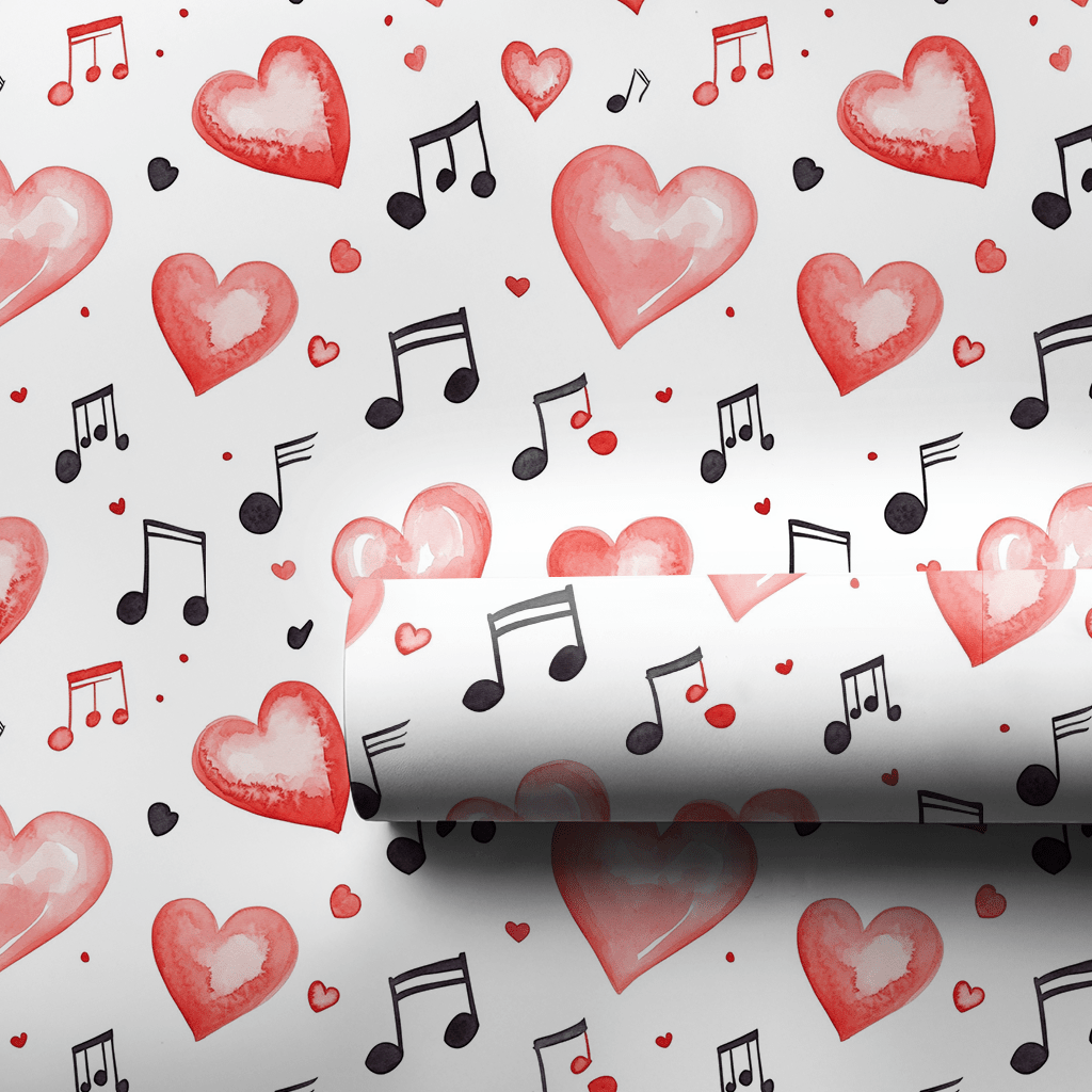 Music to My Heart - Wrapping Paper - Aspen & Arlo