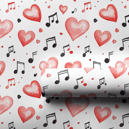 Music to My Heart - Wrapping Paper - Aspen & Arlo
