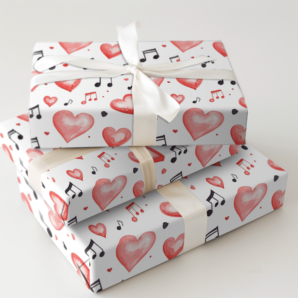 Music to My Heart - Wrapping Paper - Aspen & Arlo